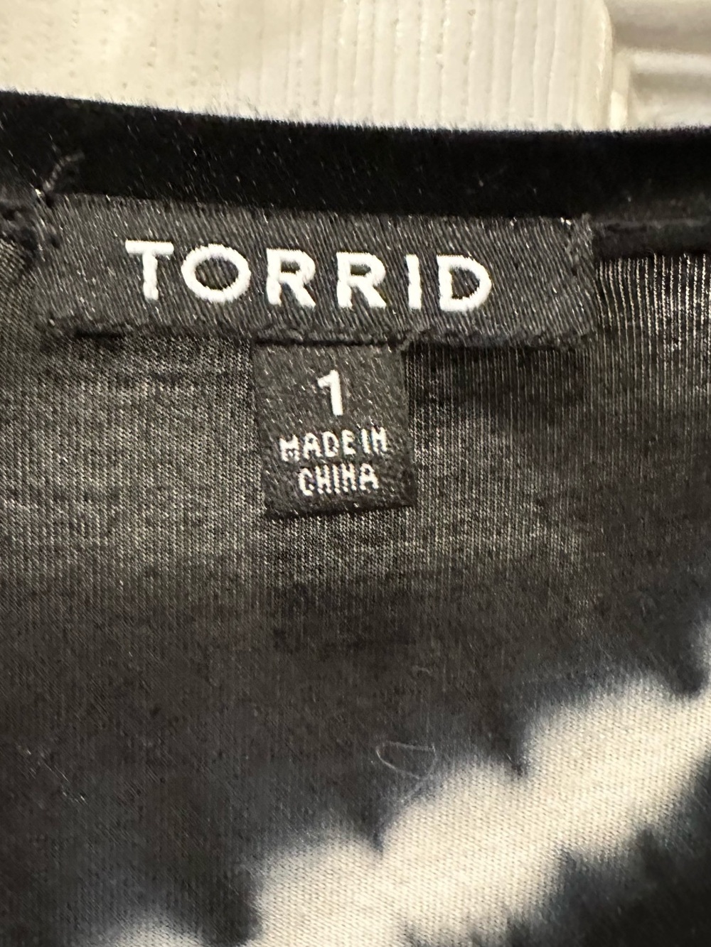 Torrid 1X Open Front Tie Dye Cardigan Top - Picture 4 of 8